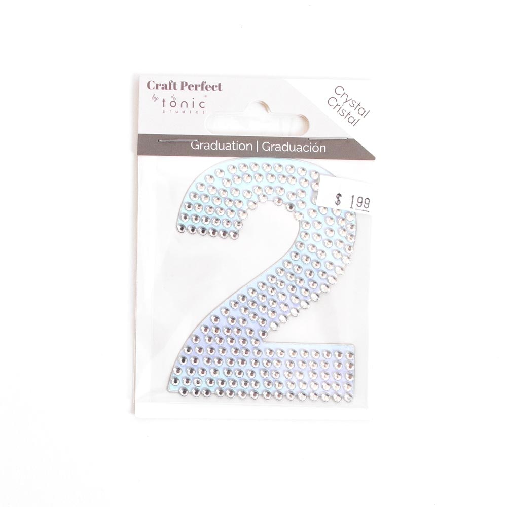 Craft Embellishments, Art & School, Craft Perfect, Grad Cap Decor, Crystal, #2, 962155